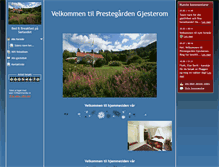 Tablet Screenshot of prestegardengjesterom.com